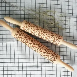 3D Rolling Pin- Doggy Bones