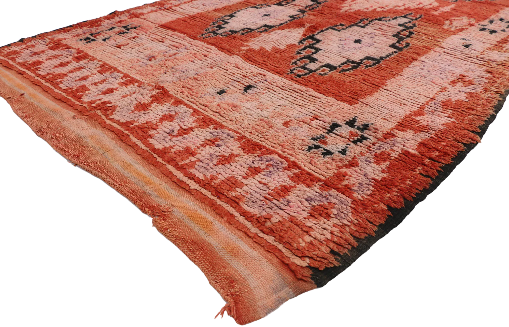 5'4" x 8'6" Vintage Moroccan Rug