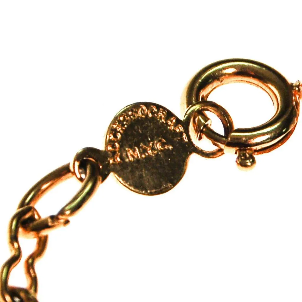 Accessocraft NYC Gold Shell Statement Necklace