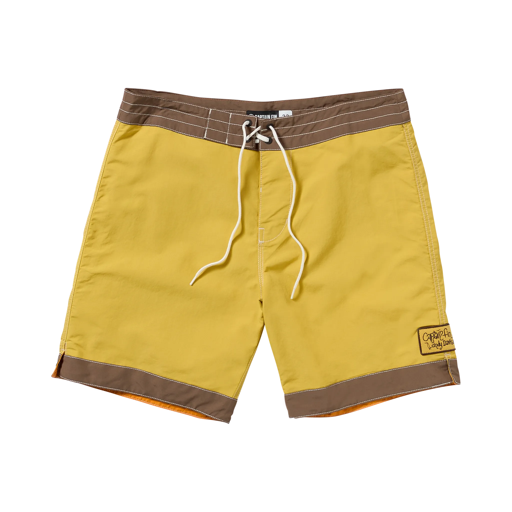 Ads Free Gram 18" Boardshort - Mineral Yellow