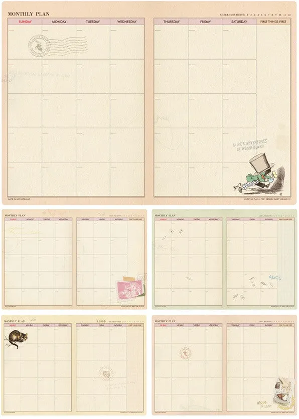 Alice's Adventures in Wonderland Diary vol. 19 - Green