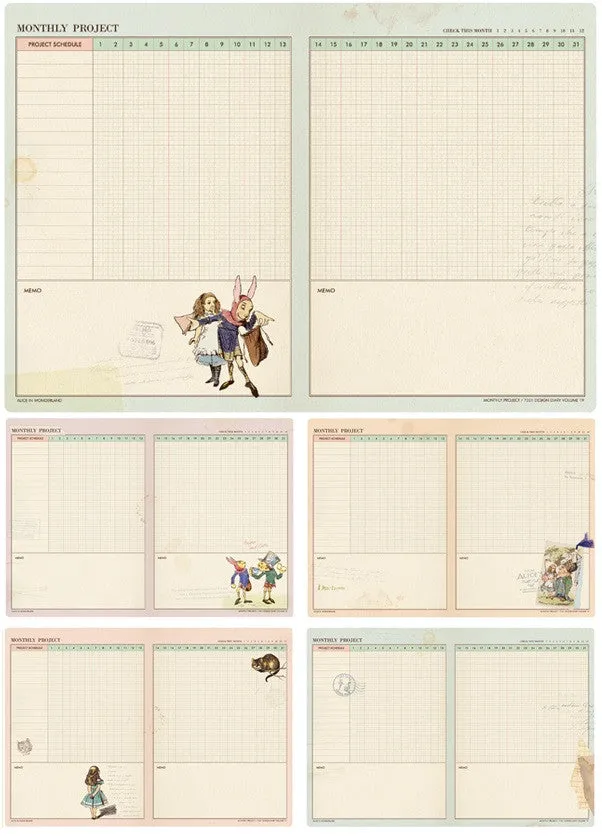 Alice's Adventures in Wonderland Diary vol. 19 - Green