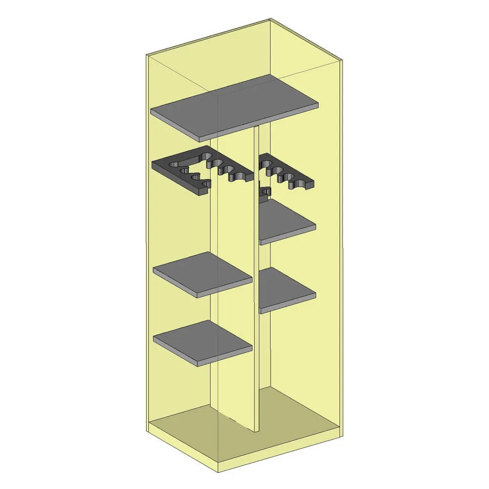 AMSEC BFII6024 American Security BFII Gun Safe | Door Wraps