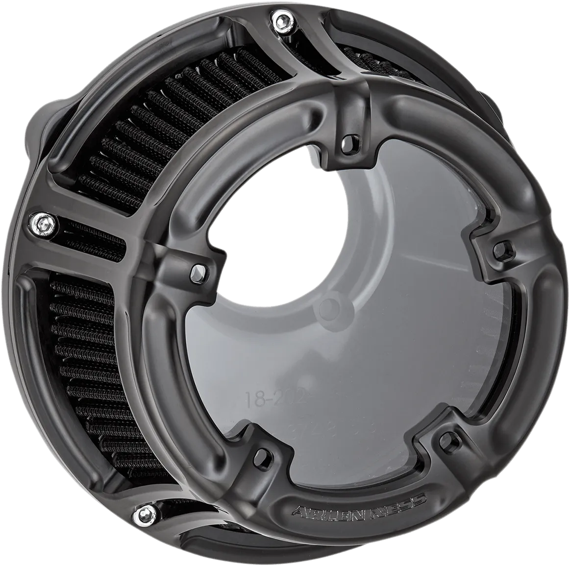 Arlen Ness 18-171 Method Clear Sucker Air Cleaner Kit - Red Anodized