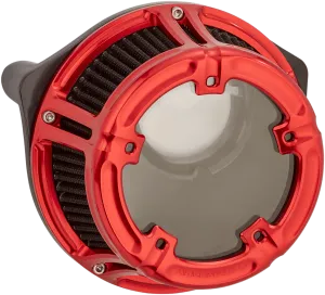 Arlen Ness 18-171 Method Clear Sucker Air Cleaner Kit - Red Anodized