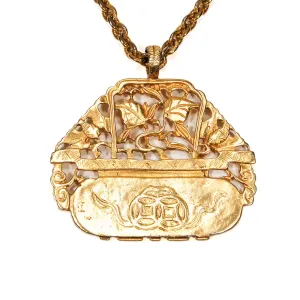 Asian Garden Statement Necklace by KJL