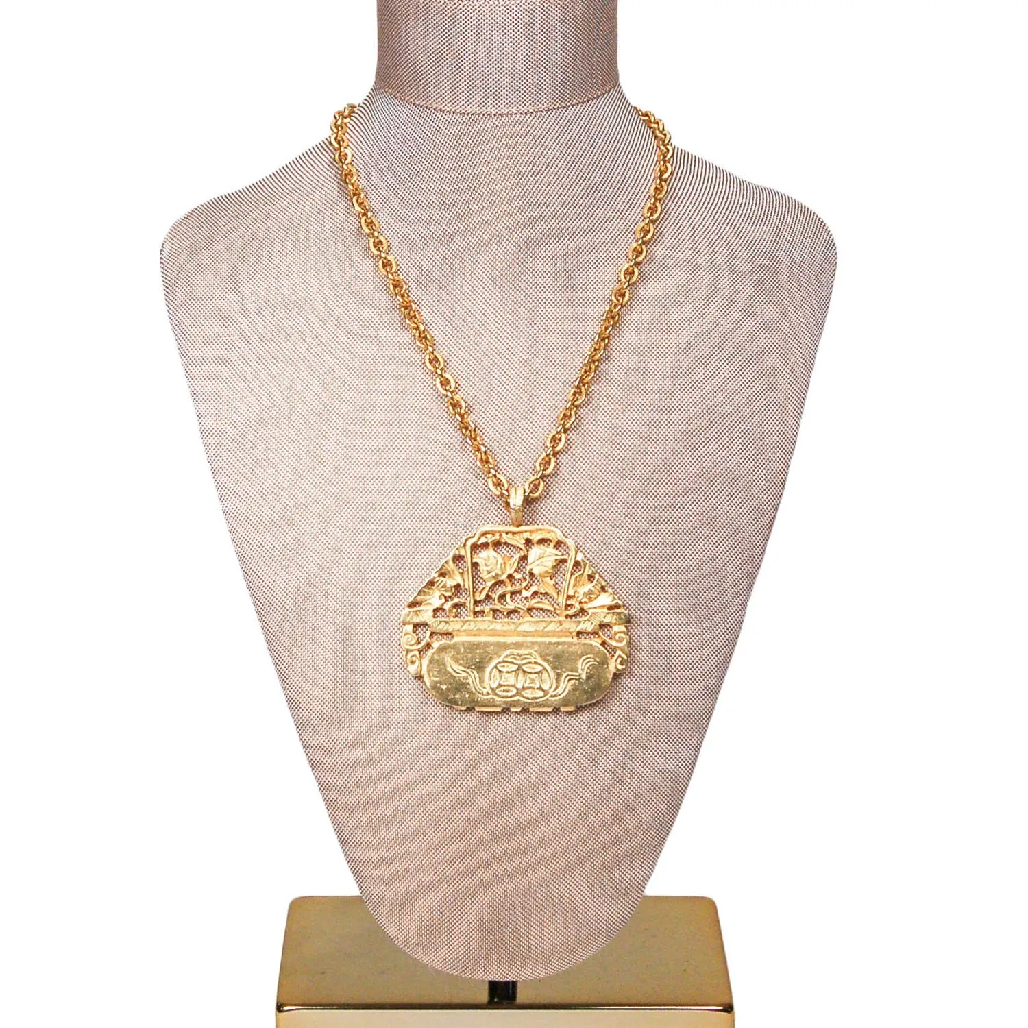 Asian Garden Statement Necklace by KJL