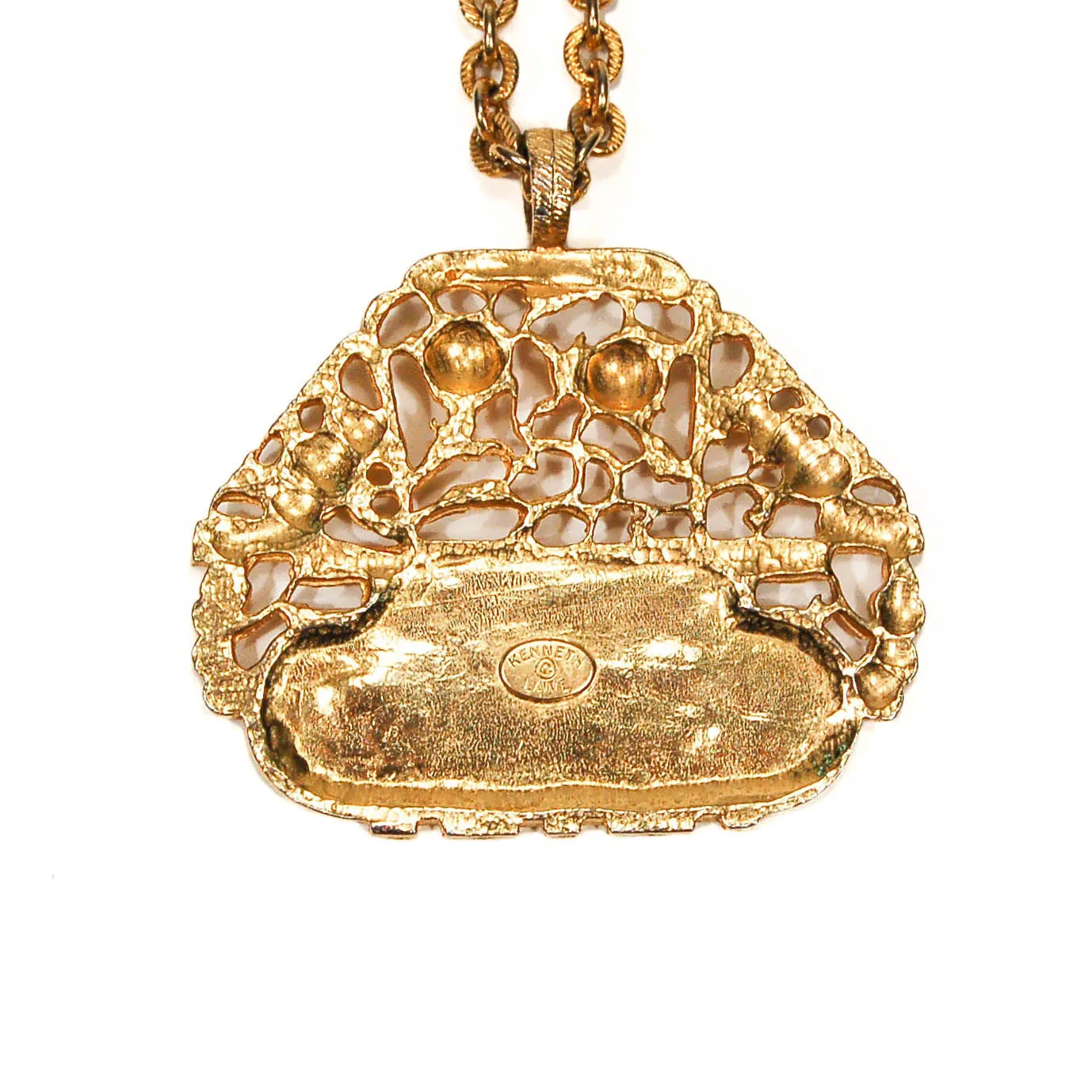 Asian Garden Statement Necklace by KJL