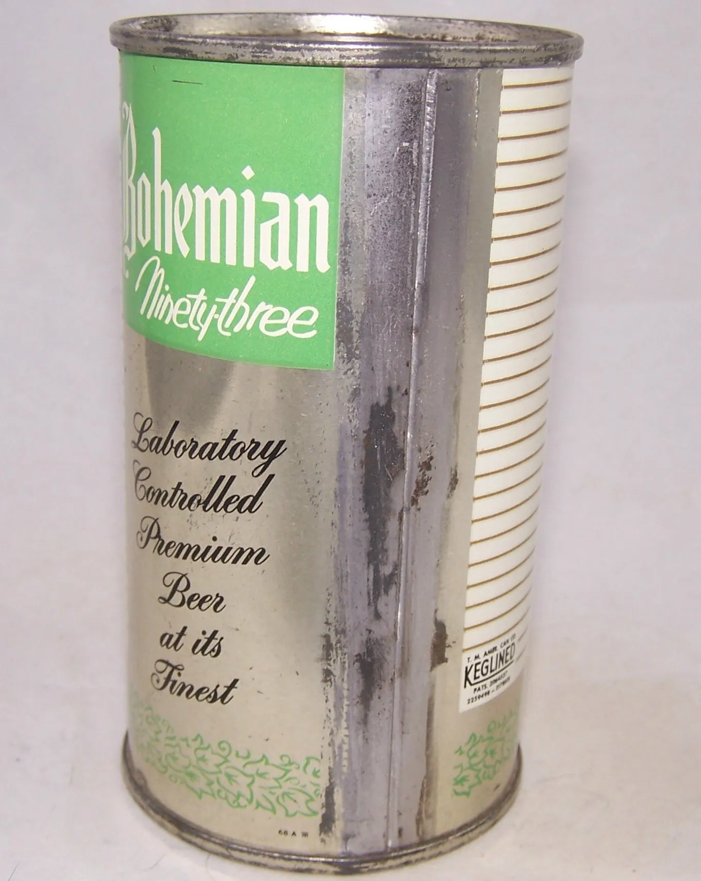 Bohemian 93 Extra Dry Beer, USBC 40-19, Grade A1  Sold on 02/16/18