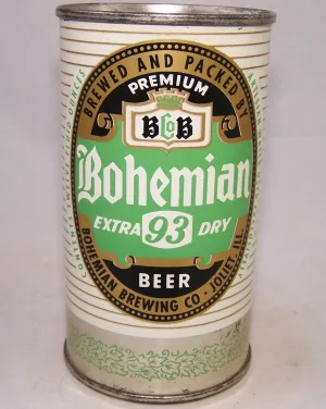 Bohemian 93 Extra Dry Beer, USBC 40-19, Grade A1  Sold on 02/16/18