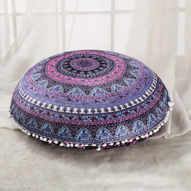 Boho Floor Pillow Cover