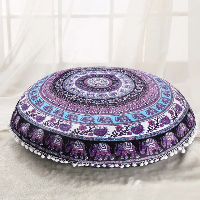 Boho Floor Pillow Cover