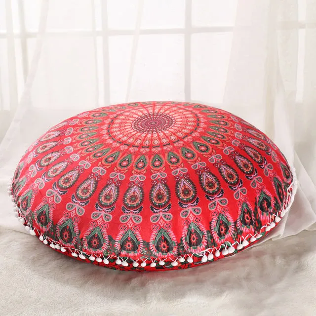 Boho Floor Pillow Cover