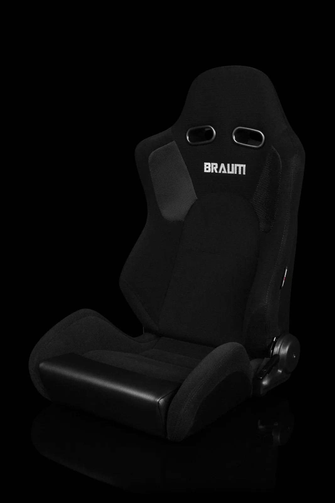 Braum Advan Series Sport Seats - Black Cloth (PAIR)