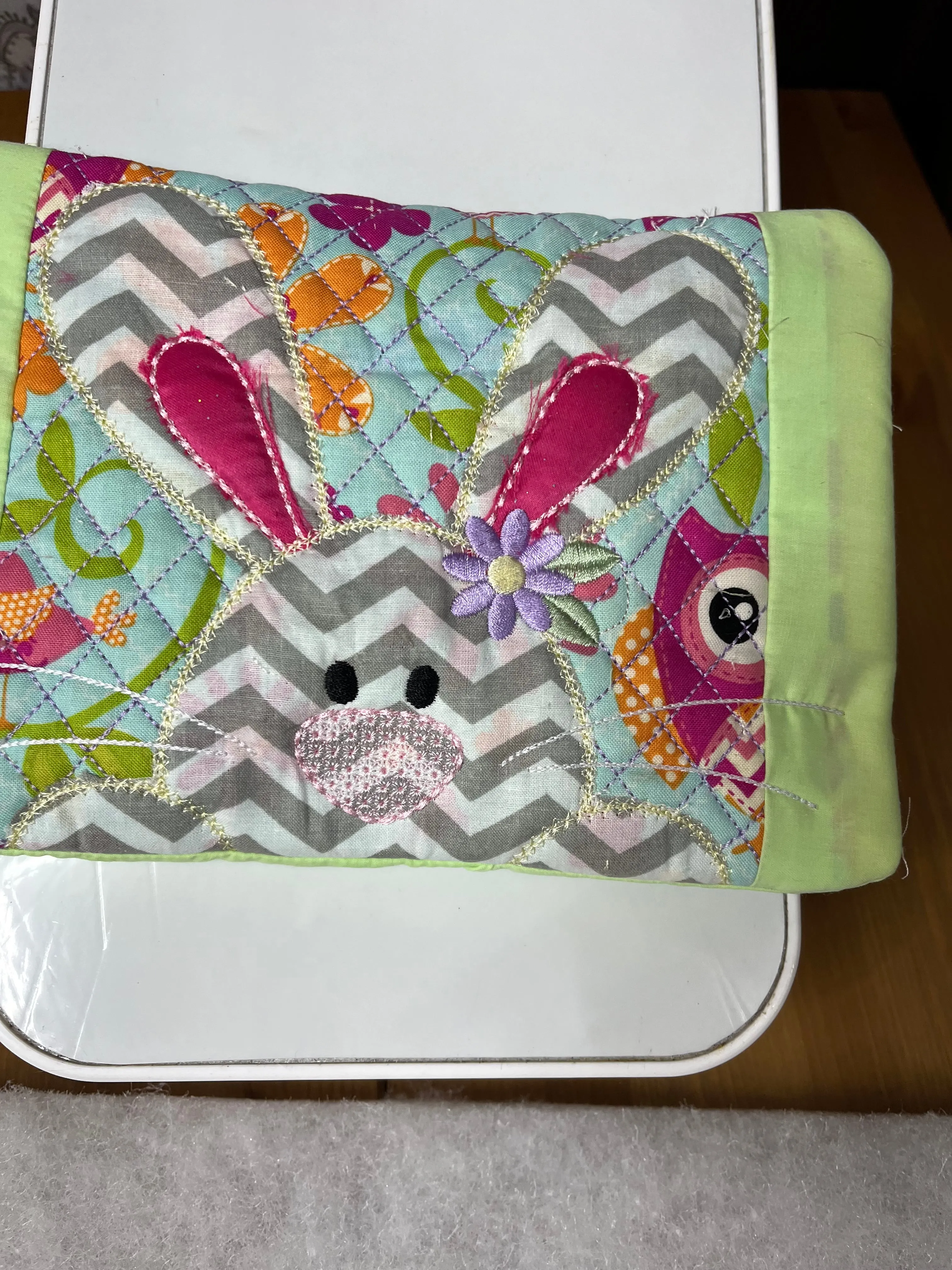 Bunny Mug rug