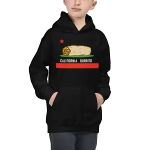 California Burrito Youth Black Hoodie