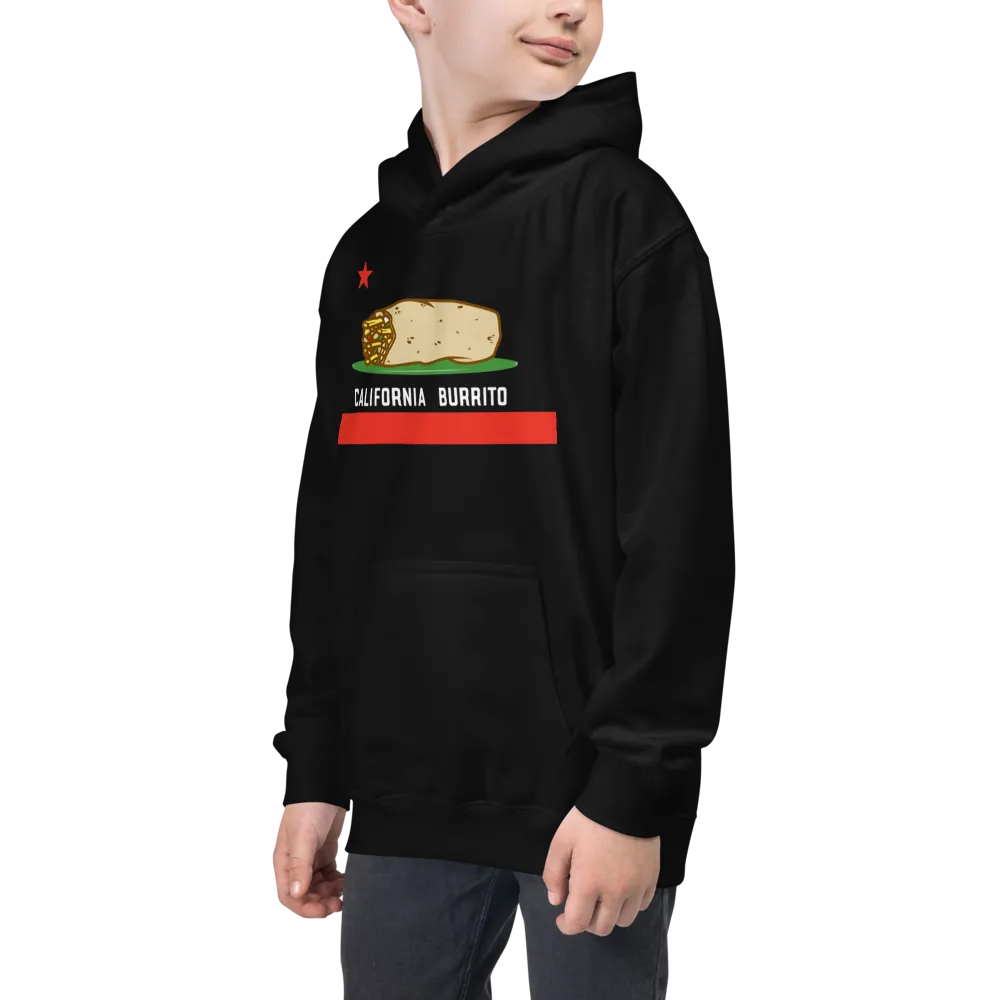 California Burrito Youth Black Hoodie
