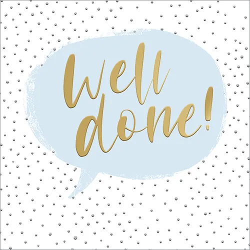 Cards - Well Done!