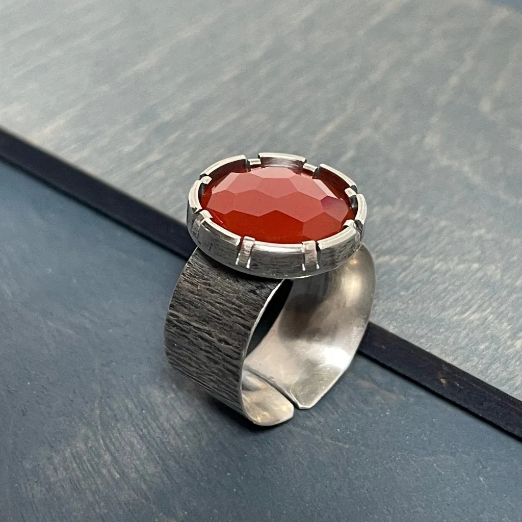 Carnelian Tab Ring II
