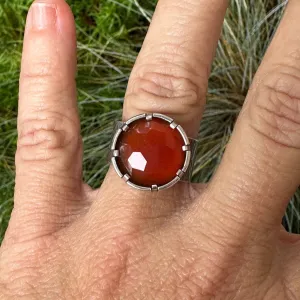 Carnelian Tab Ring II