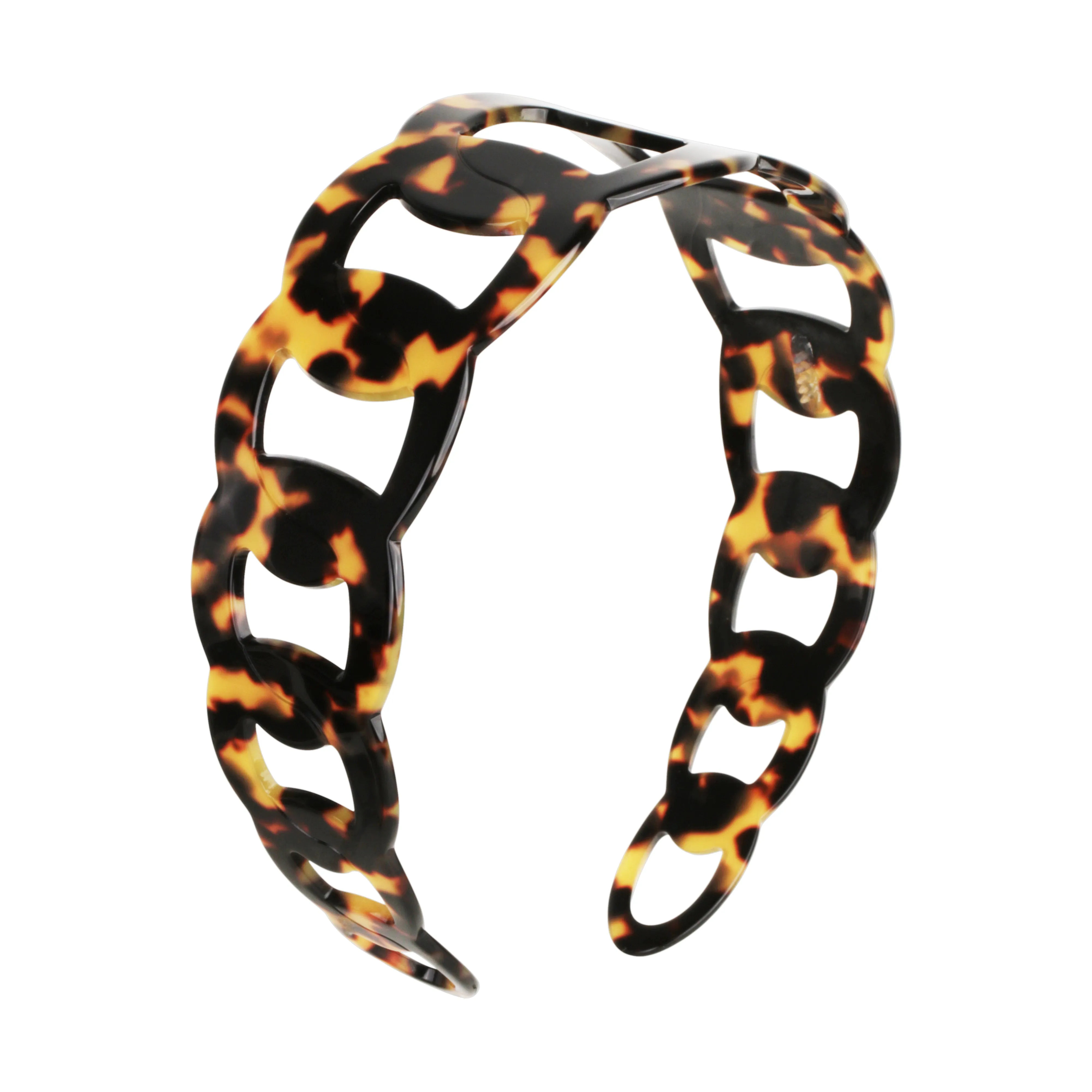 Chain Large Dark Tortoiseshell Alice Band