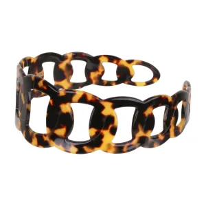 Chain Large Dark Tortoiseshell Alice Band