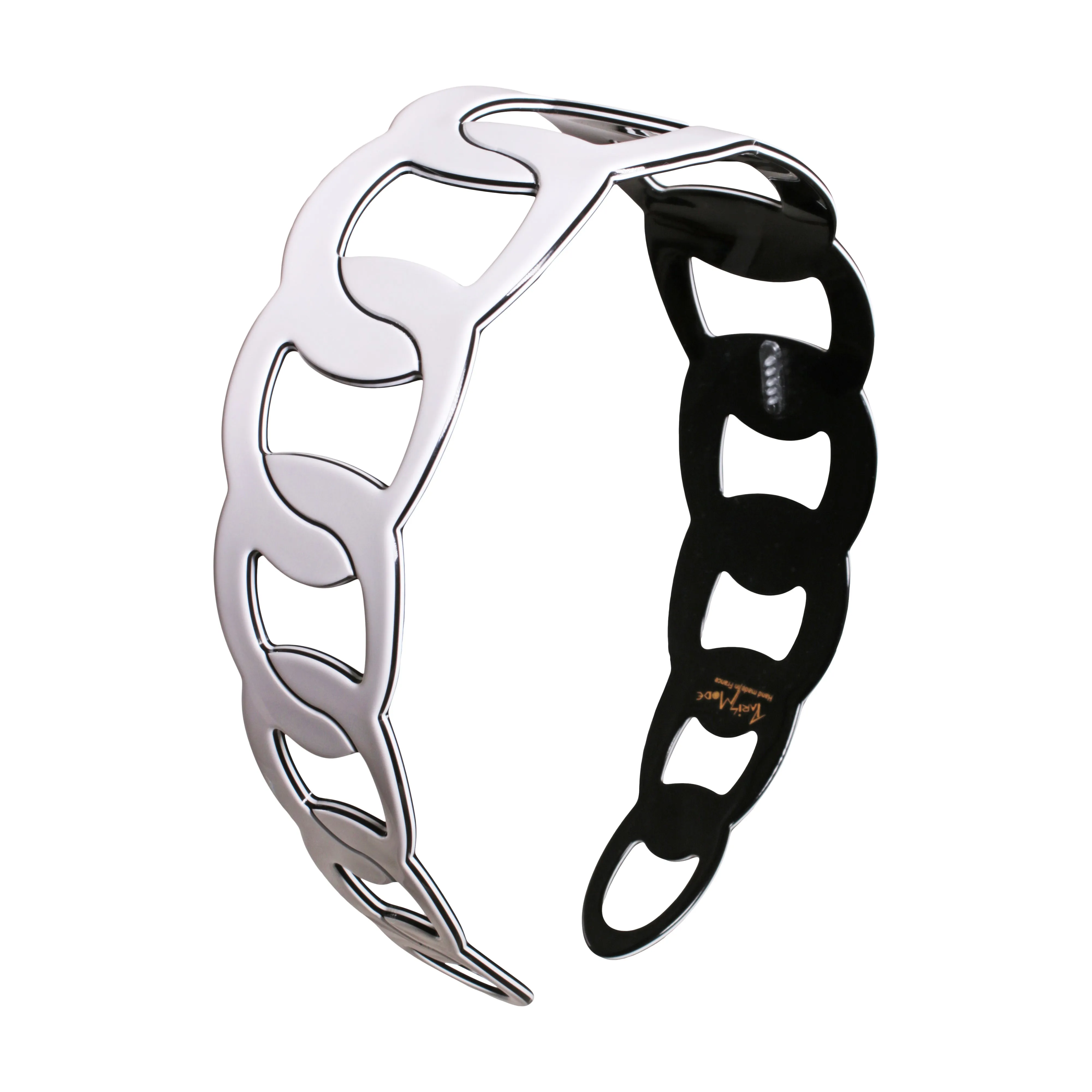 Chain Large White Alice Band