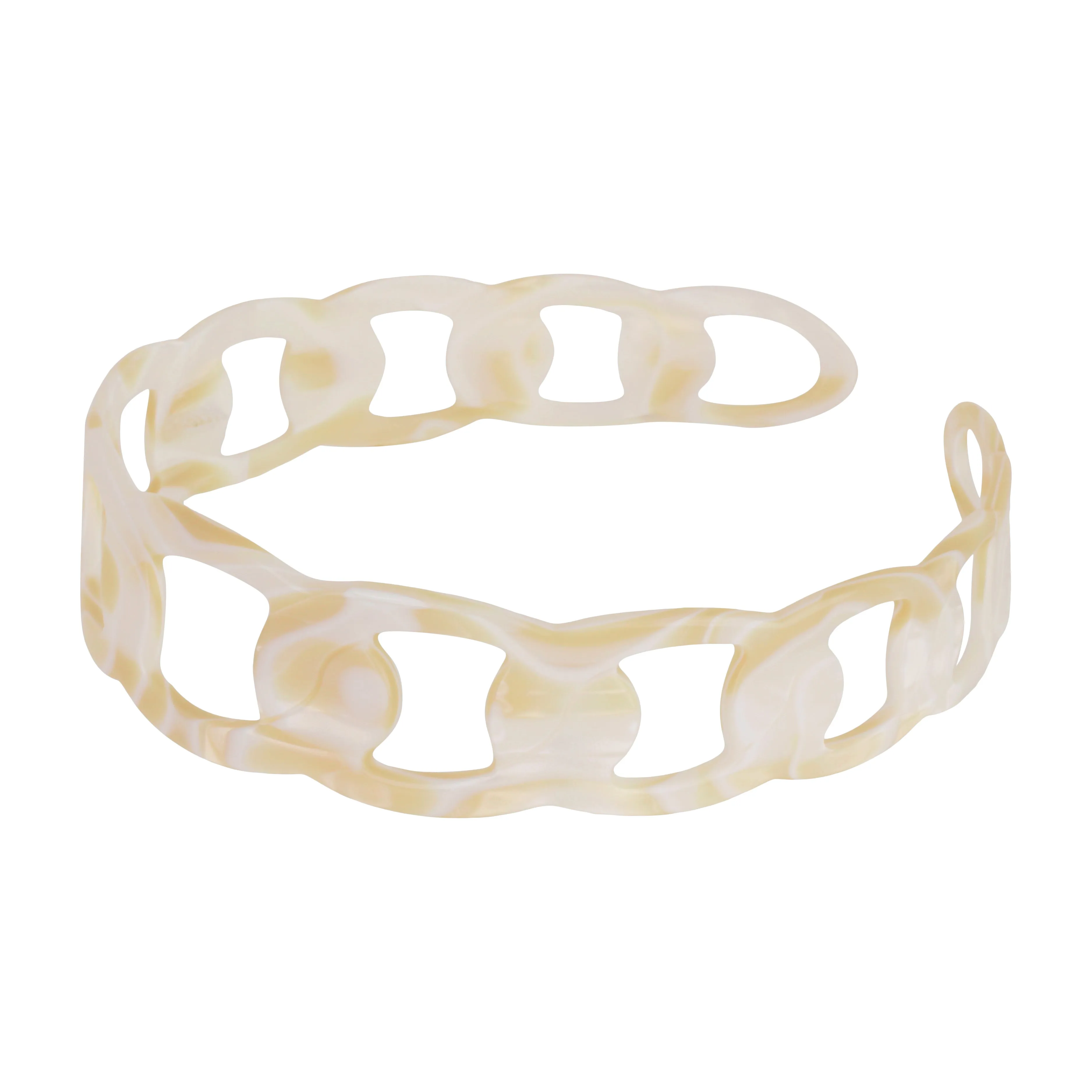 Chain Small White Alba Alice Band