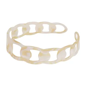 Chain Small White Alba Alice Band