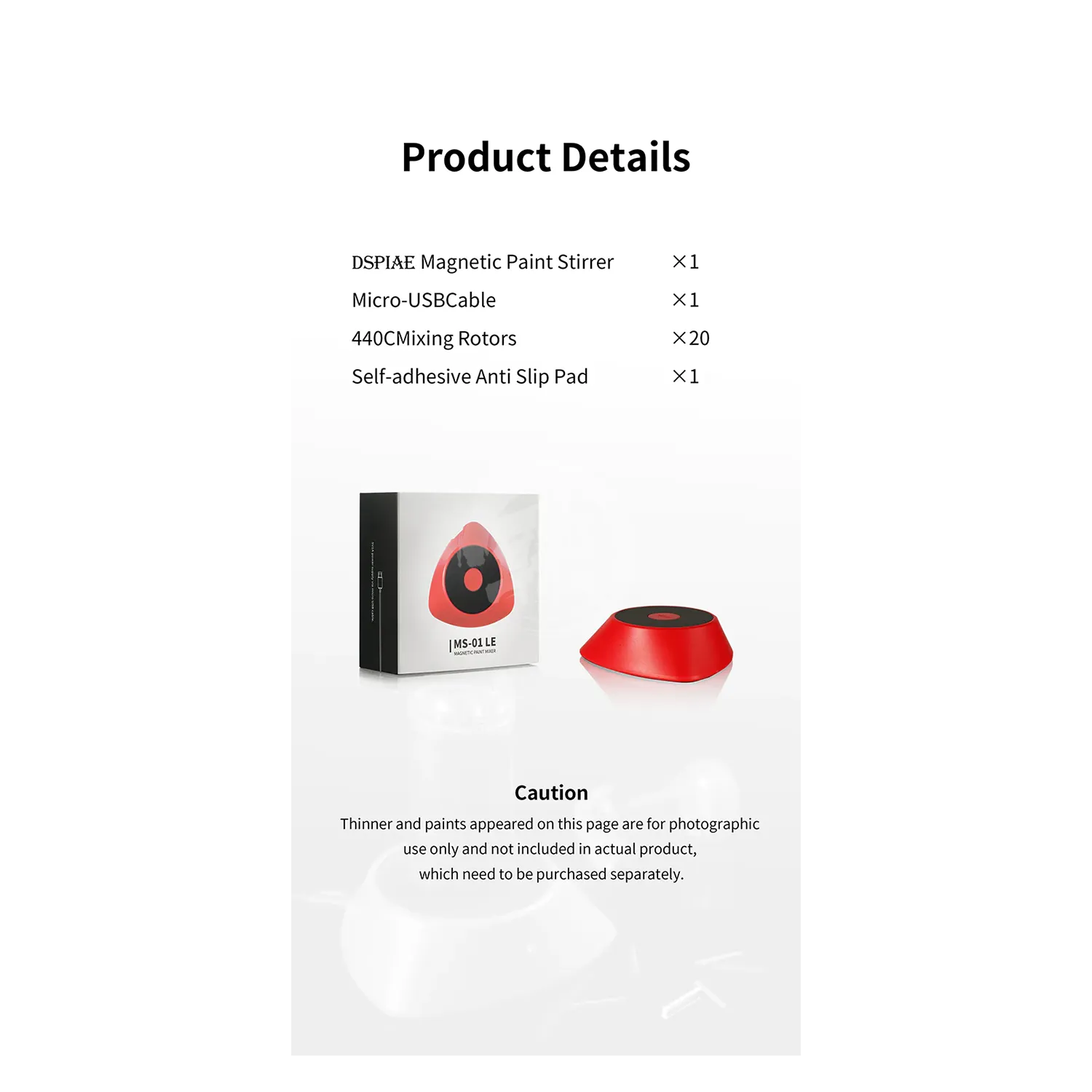 Charybdis Magnetic Paint Mixer [2023 Ver.]