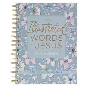 Coloring Devotional Illustrated Words of Jesus For Women