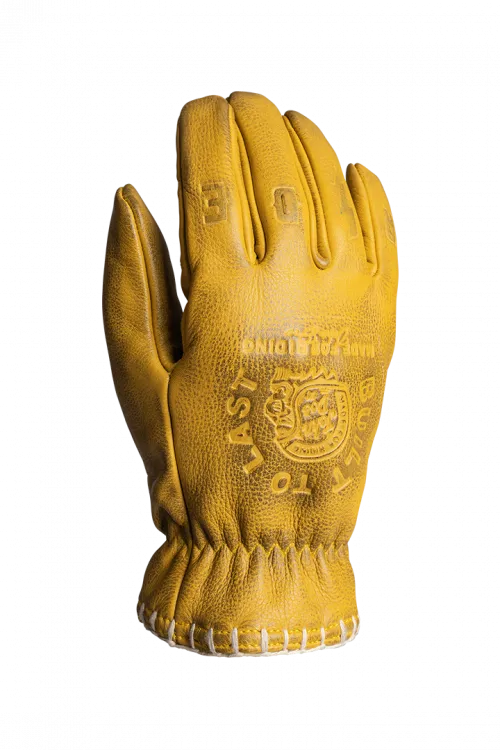 COYOTE GLOVES | YELLOW EMBOSSED