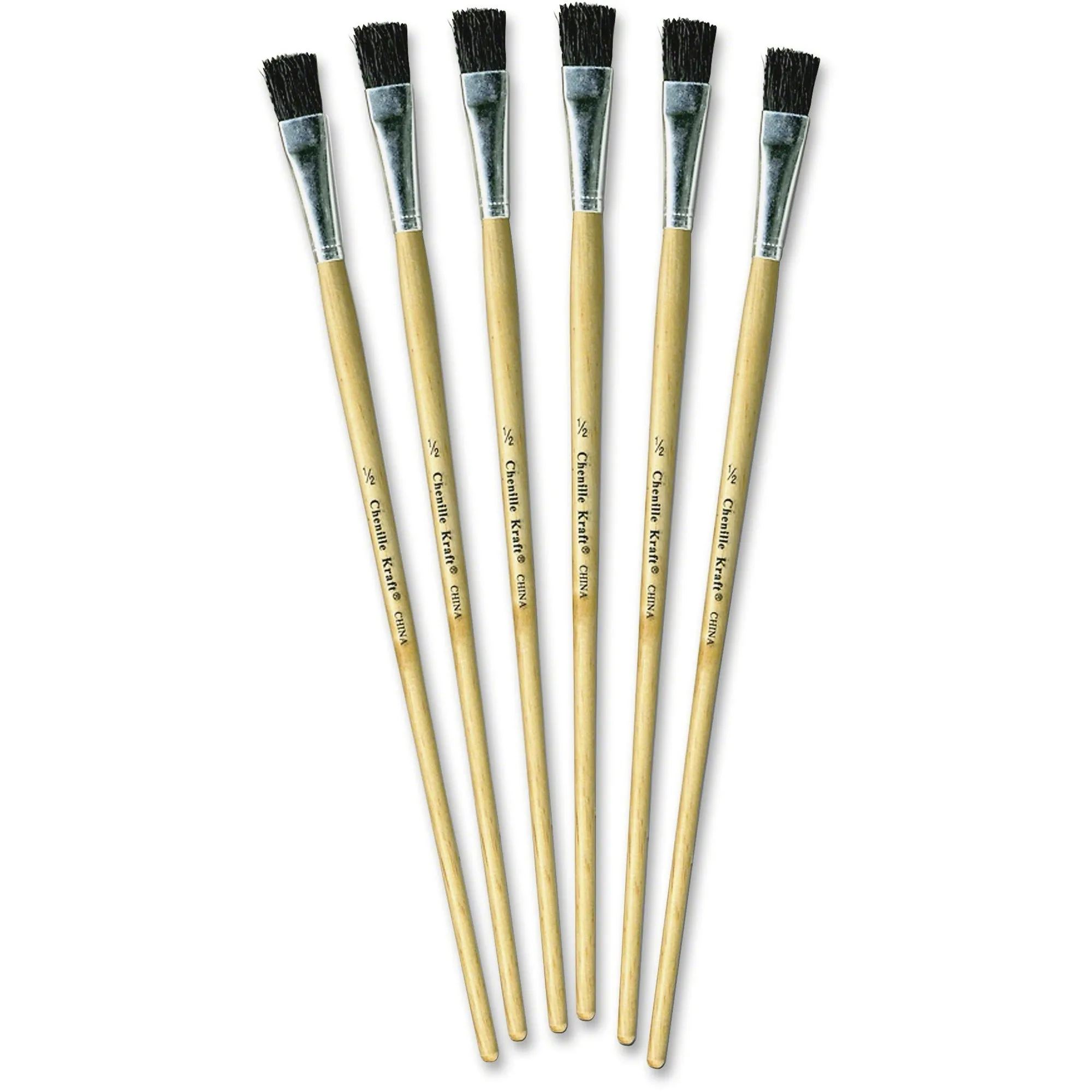 Creativity Street 1/2" Tempera Brush Set