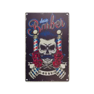 Decorative Plaque for Barber Shop B016 'Classic Barber'