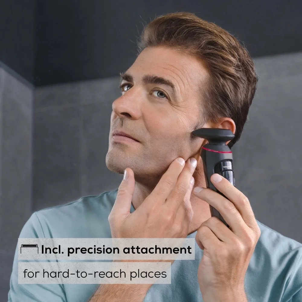 Demo - Beurer MN8X Electric Shaver with 360° Flexible Head, IPX7 Waterproof - Rechargeable