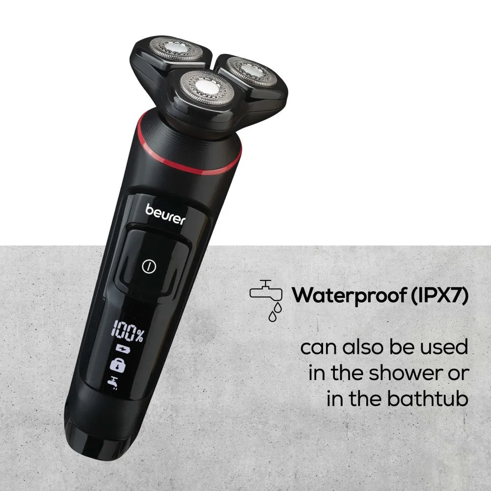 Demo - Beurer MN8X Electric Shaver with 360° Flexible Head, IPX7 Waterproof - Rechargeable