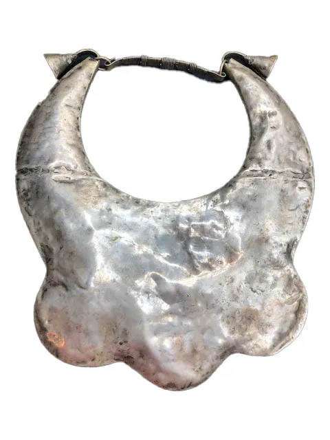 East Asian Hmong Large Metal Collar