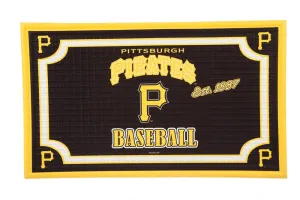 Embossed Door Mat, Pittsburgh Pirates,41em4221