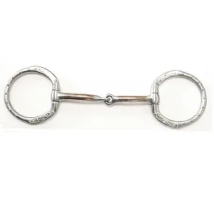 Embossed Show Snaffle Bit - 5"