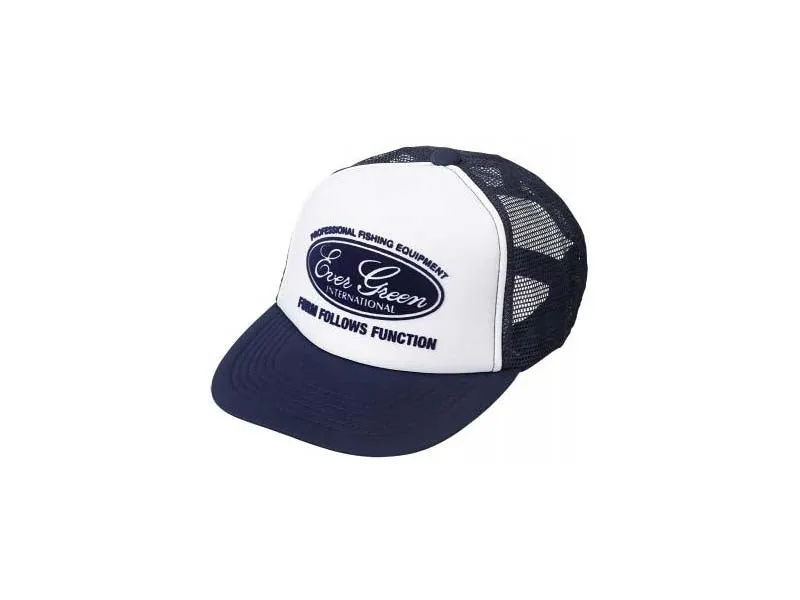 Evergreen EG Trucker Cap Hat Navy / White