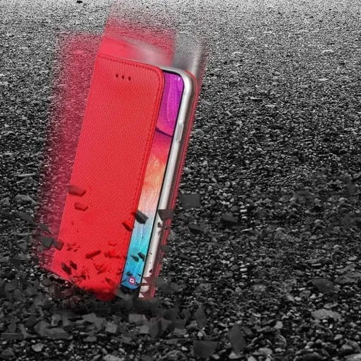 Flip Cover - Magnetyczne Etui Książkowe - Samsung Galaxy S24  - Czerwony