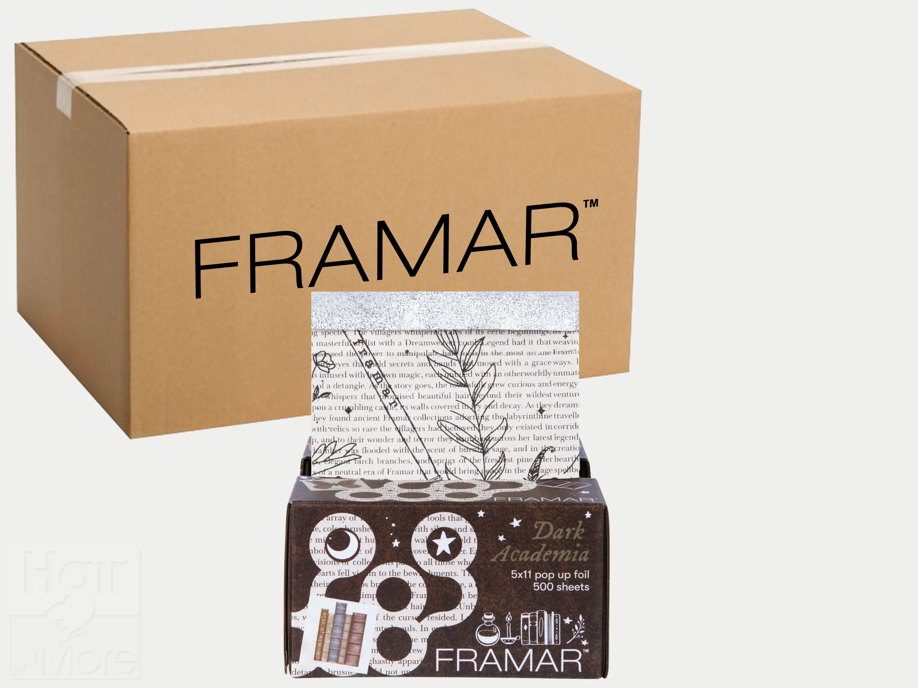 Framar Dark Academia Pop Up Foil (500ct) 127 x 280mm (5x11) (12pc CARTON)