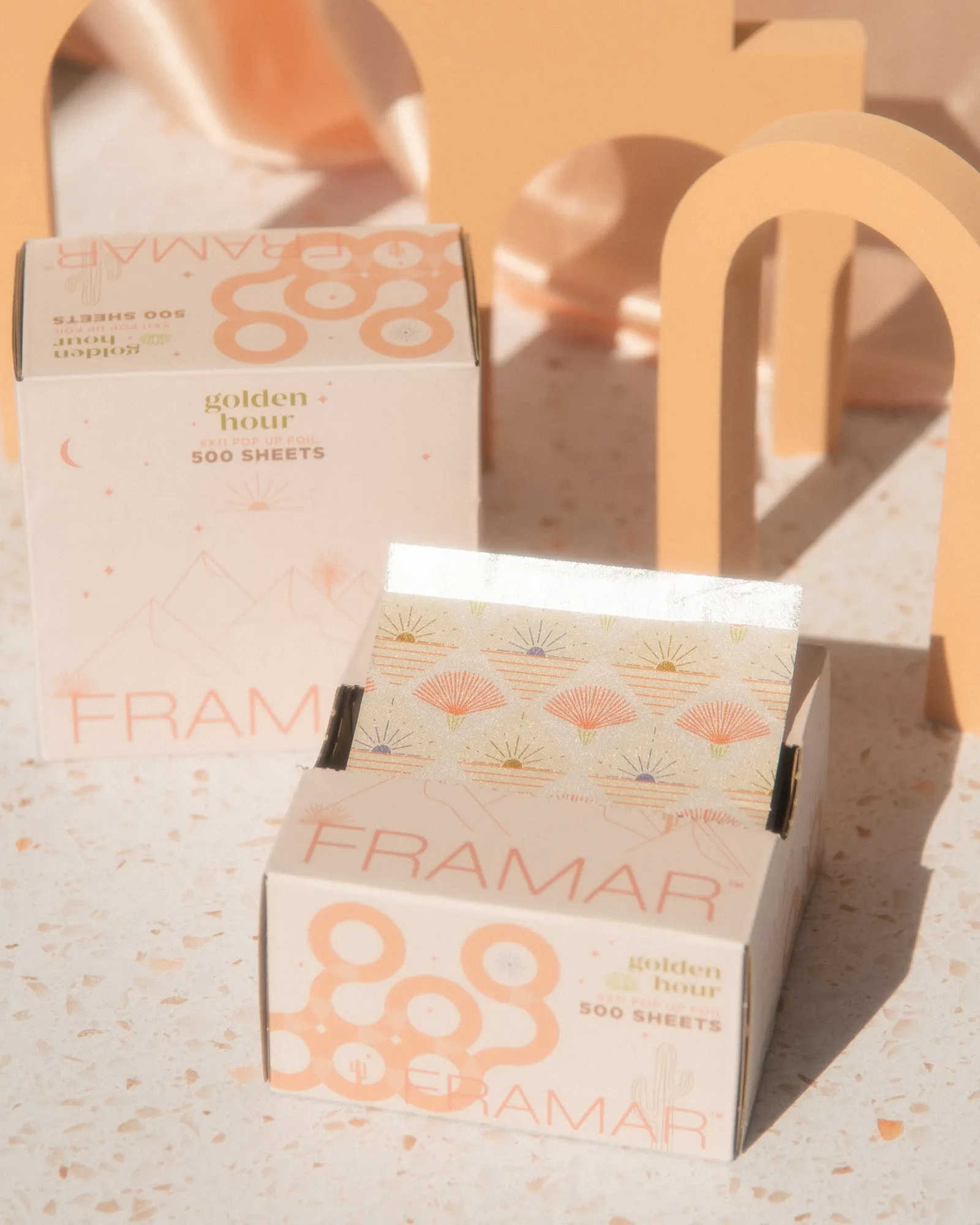 Framar Golden Hour Pop Up Foil (500ct) 127 x 280mm (5x11) - LIMITED EDITION
