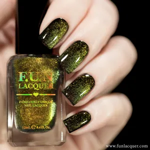 Gold Platinum Diamond Magnetic Nail Polish
