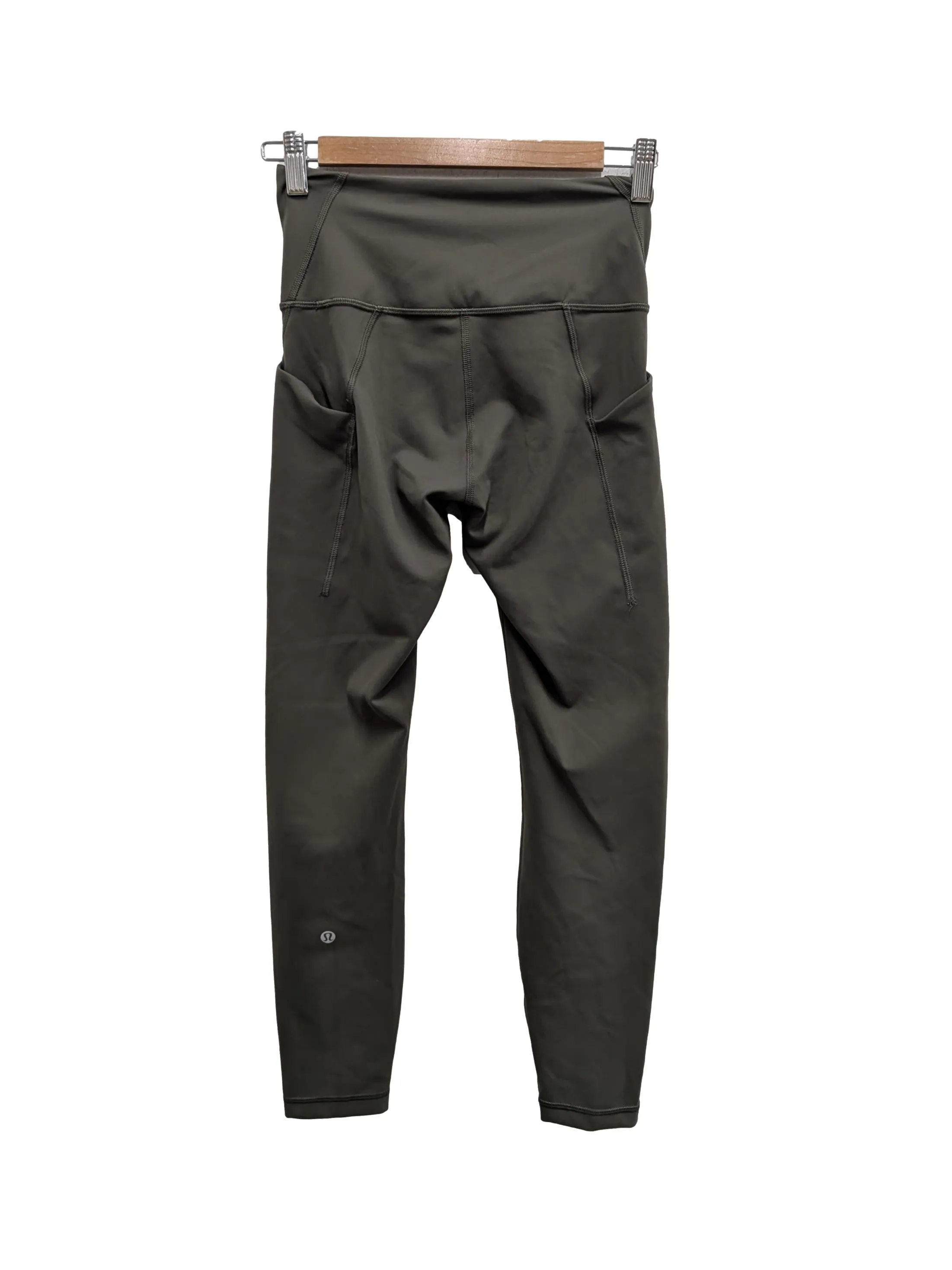 Green Side Pocket Tights