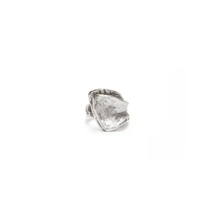 Handmade Brass Ring In Silver Plated