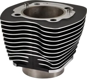 HardDrive 88187 TC Standard Bore Cylinder - 88/96 - Black/Machined