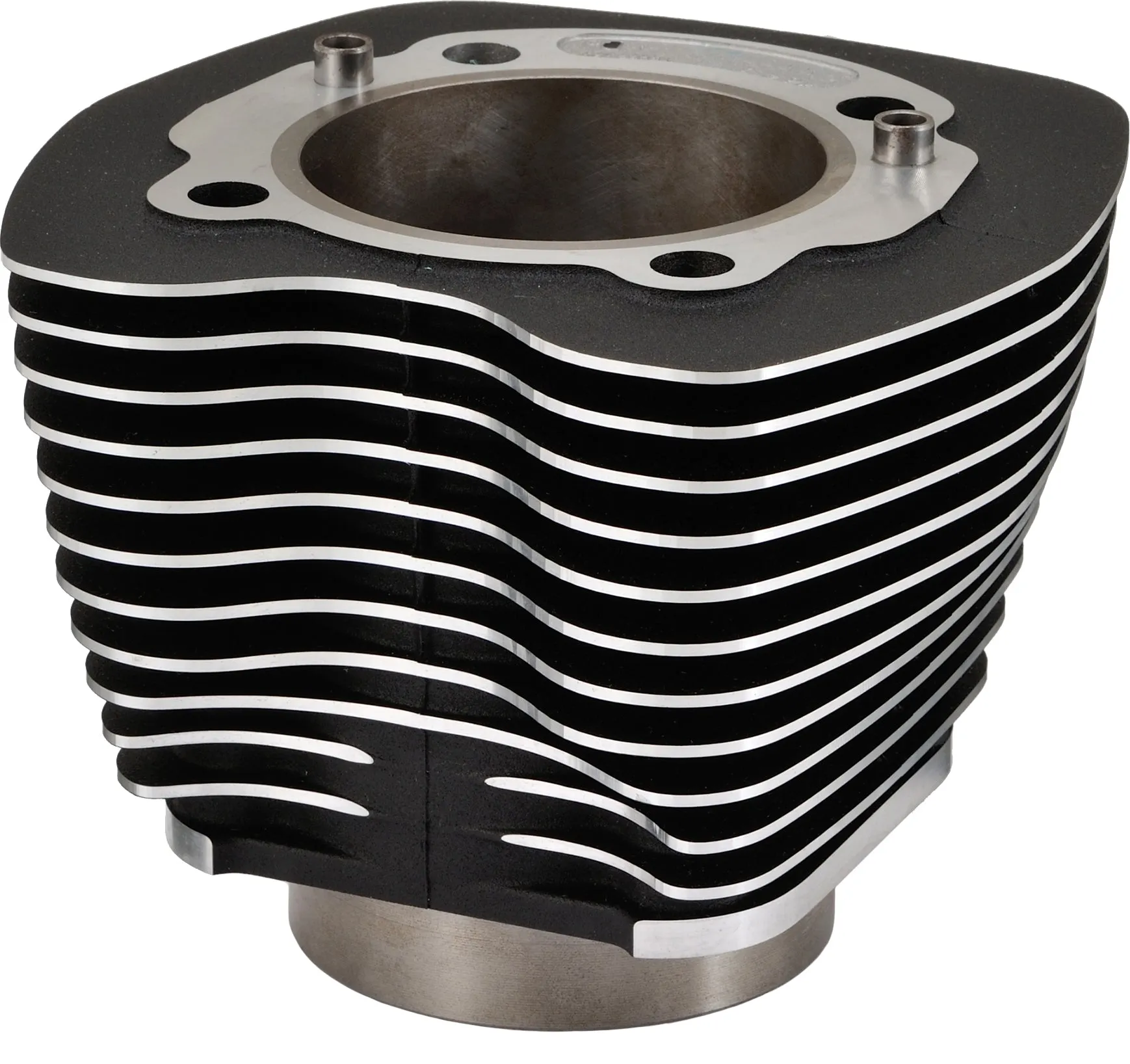 HardDrive 88187 TC Standard Bore Cylinder - 88/96 - Black/Machined