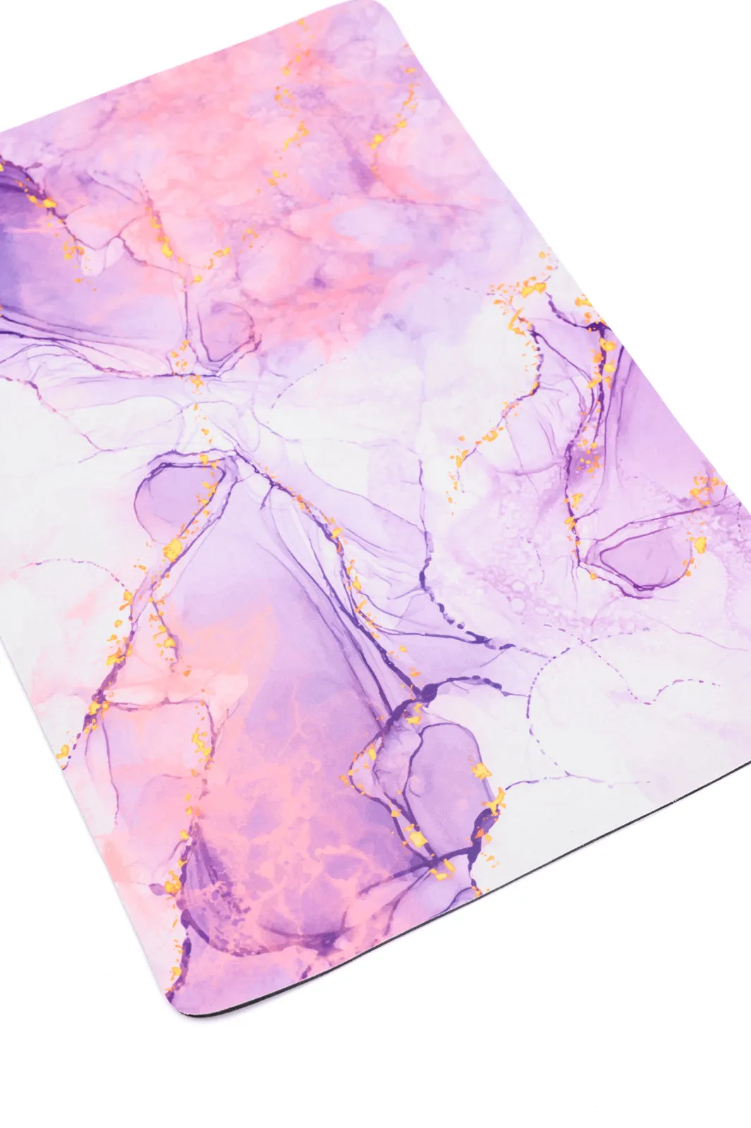 Hazel Blues® |  Say No More Luxury desk pad in Pink Marble