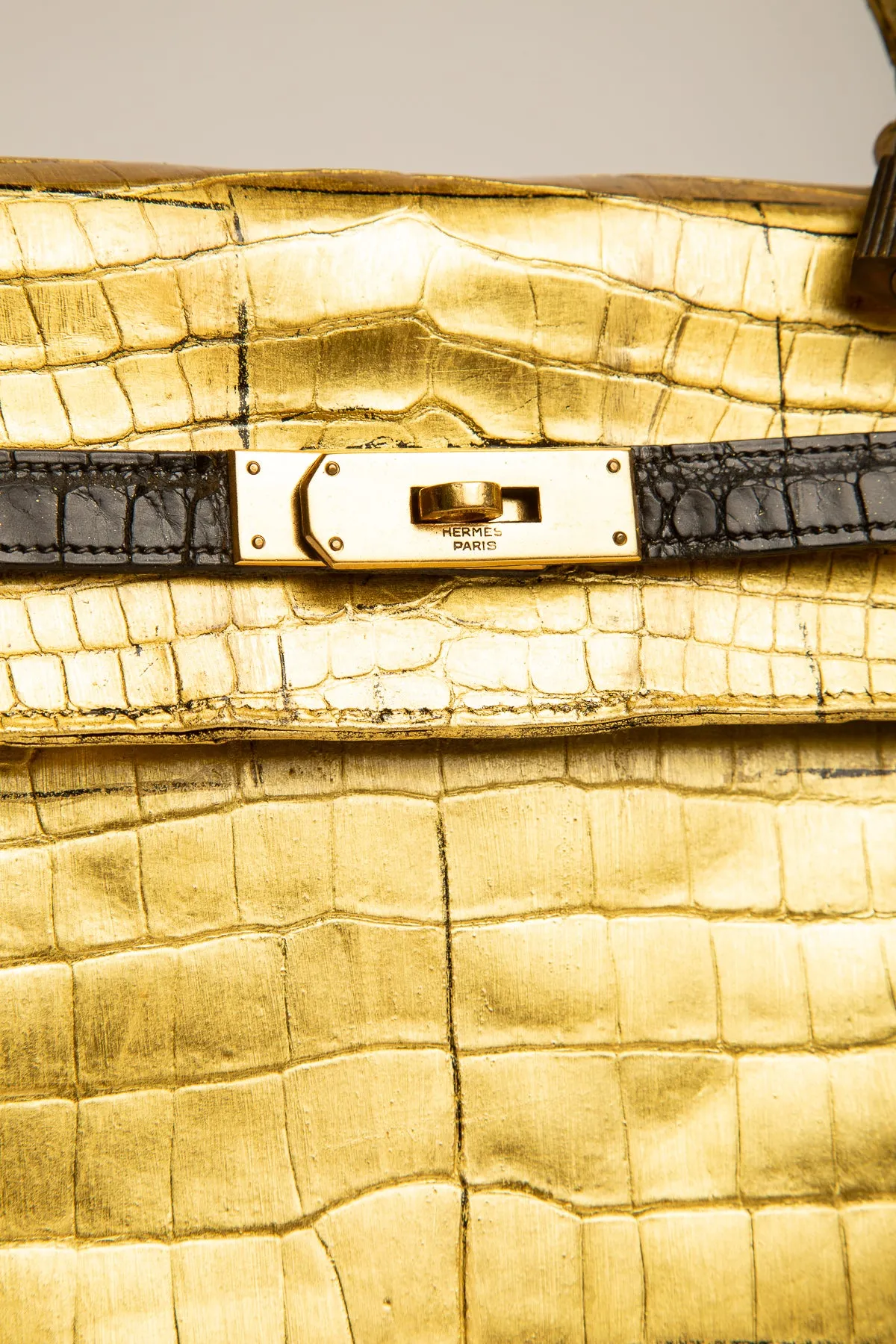 HERMÈS | KELLY GOLD LEAF BAG
